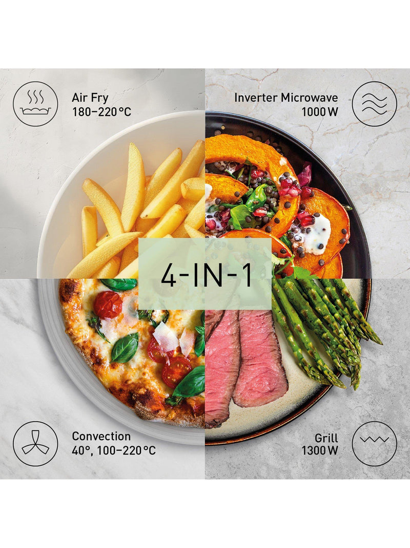 Panasonic combination microwave air fryer stainless steel 34L, imported from the UK