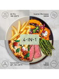 Panasonic combination microwave air fryer stainless steel 34L, imported from the UK