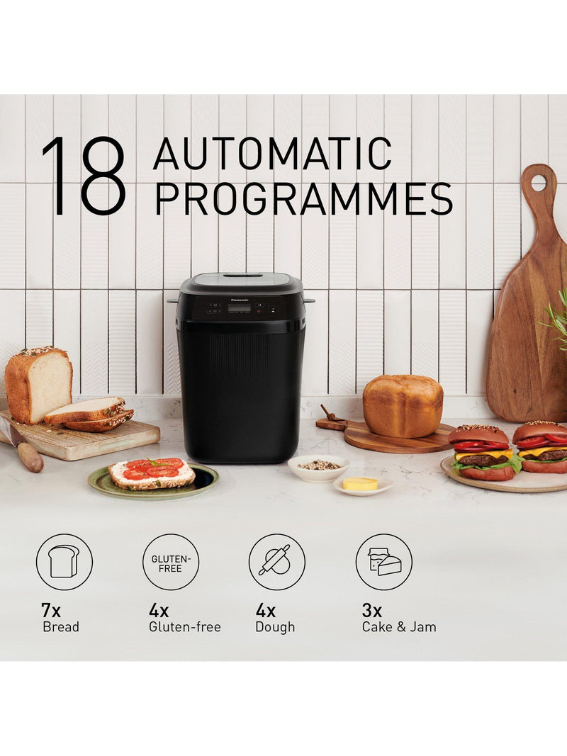 Panasonic breadmaker black 400g, imported from the UK