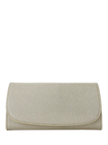 KG Kurt Geiger glittery gold clutch bag (British brand)