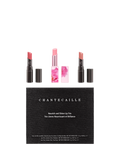 Chantecaille lip trio gift set with balm and two lipsticks - British product