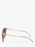 Emporio Armani cat's eye sunglasses brown frame (British brand)