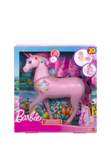 John Lewis Barbie Sparkle Lights Unicorn Toy- Buy online at McGrocer