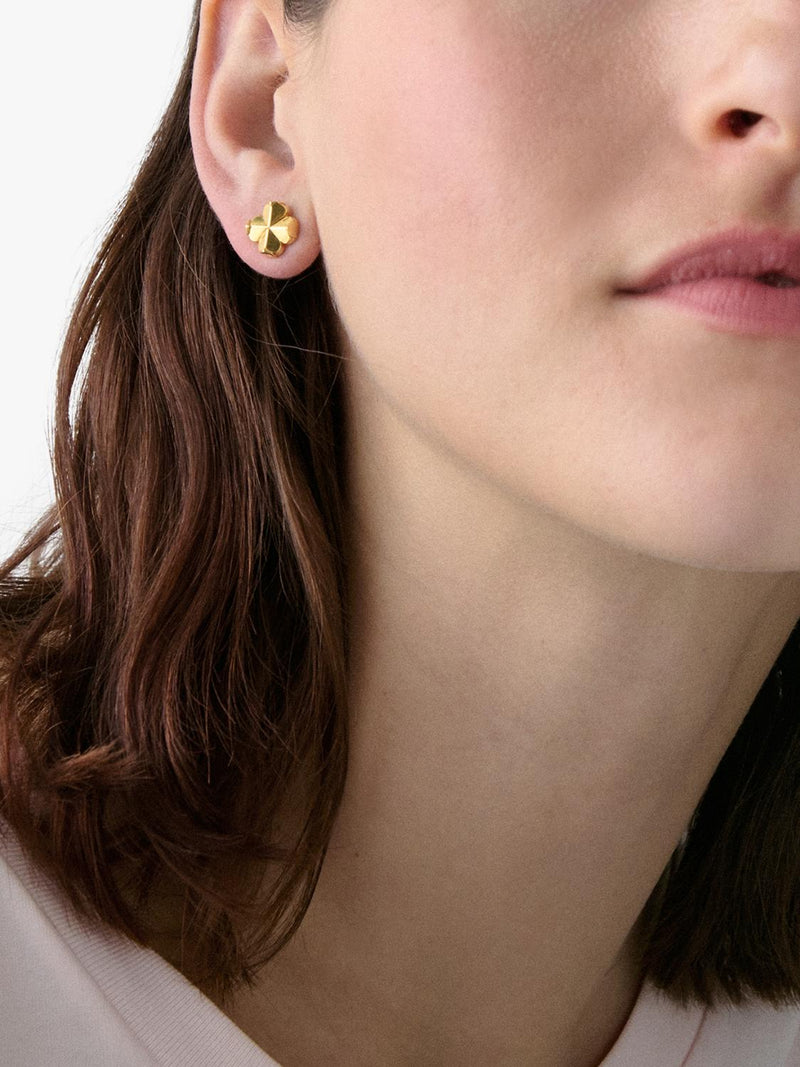 kate spade new york flower stud earrings gold plated (British brand)