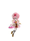 Monster High Cupid Asteria doll Scary Sweet Birthday - British product