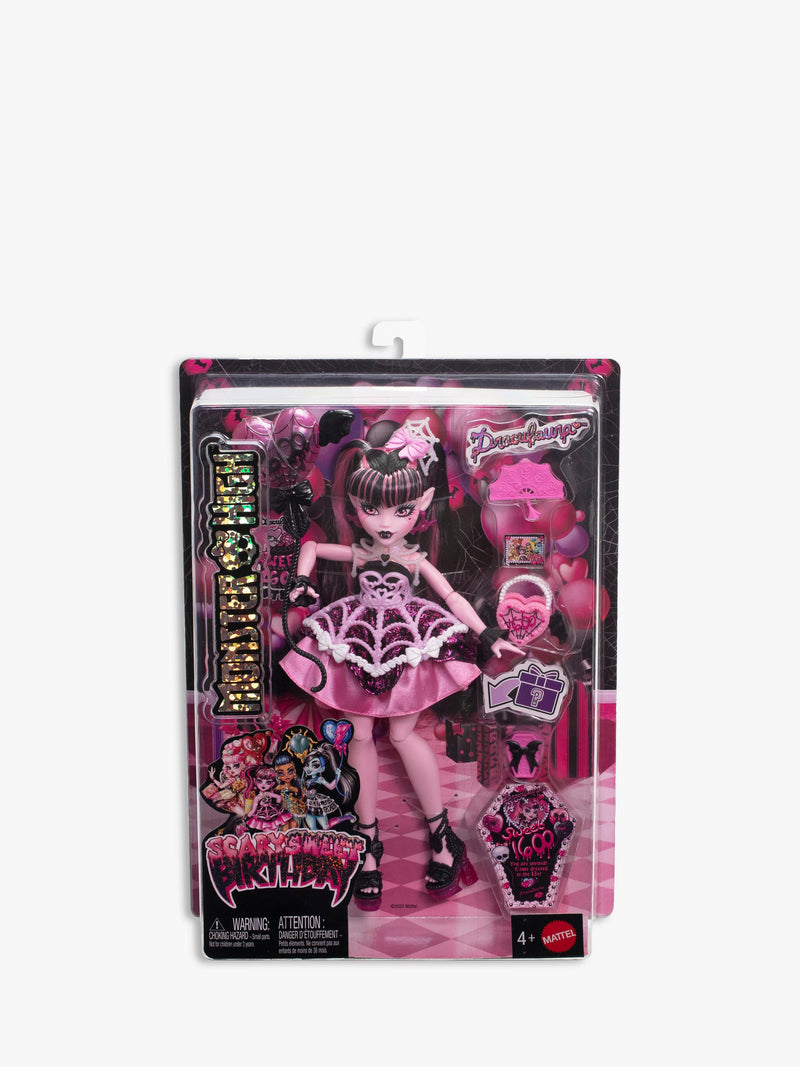 Monster High Scary Sweet Birthday Draculaura doll, UK version