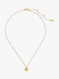 kate spade new york clover necklace gold, UK version