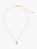 kate spade new york clover necklace gold, UK version