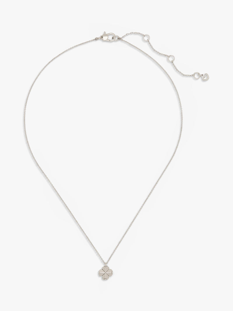 Kate Spade New York Flower Pendant Silver Tone, imported from the UK