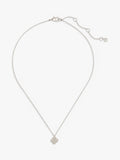 Kate Spade New York Flower Pendant Silver Tone, imported from the UK