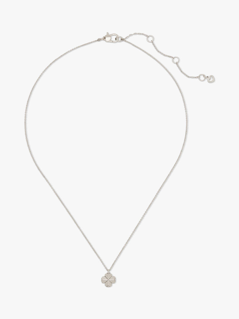 Kate Spade New York Flower Pendant Silver Tone, imported from the UK