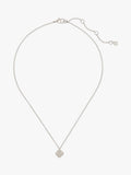 Kate Spade New York Flower Pendant Silver Tone, imported from the UK
