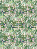 Sanderson The Carpet Garden wallpaper mural (British brand)