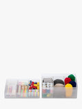 Like-it nesting organiser set of 4 deep white boxes, UK version