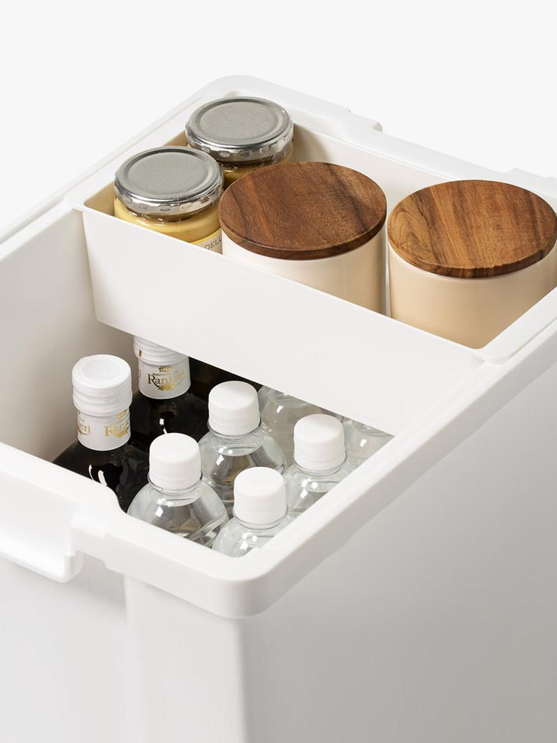 Like-it storage container shallow with tray 24L - British product