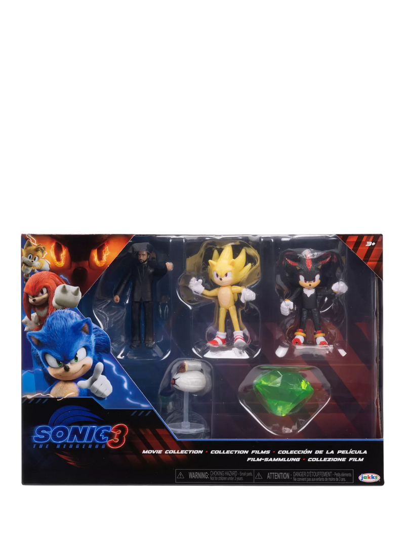Sonic action figures movie multi pack 2.5-inch, UK version
