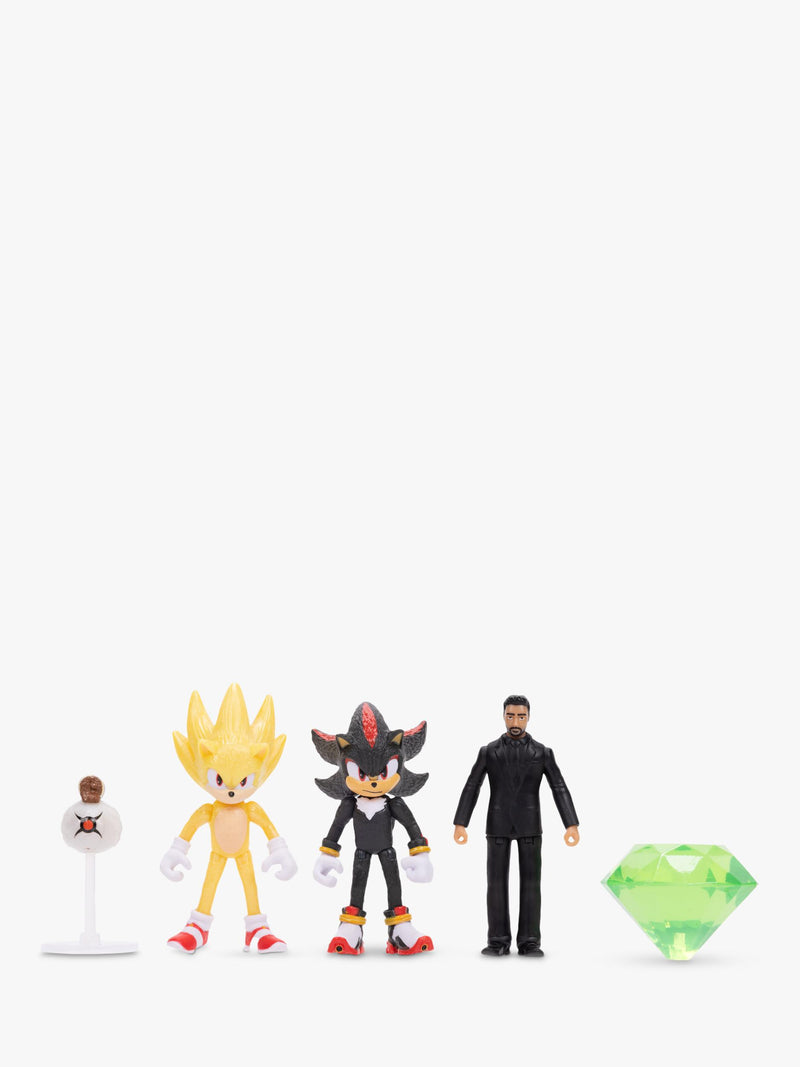 Sonic action figures movie multi pack 2.5-inch, UK version