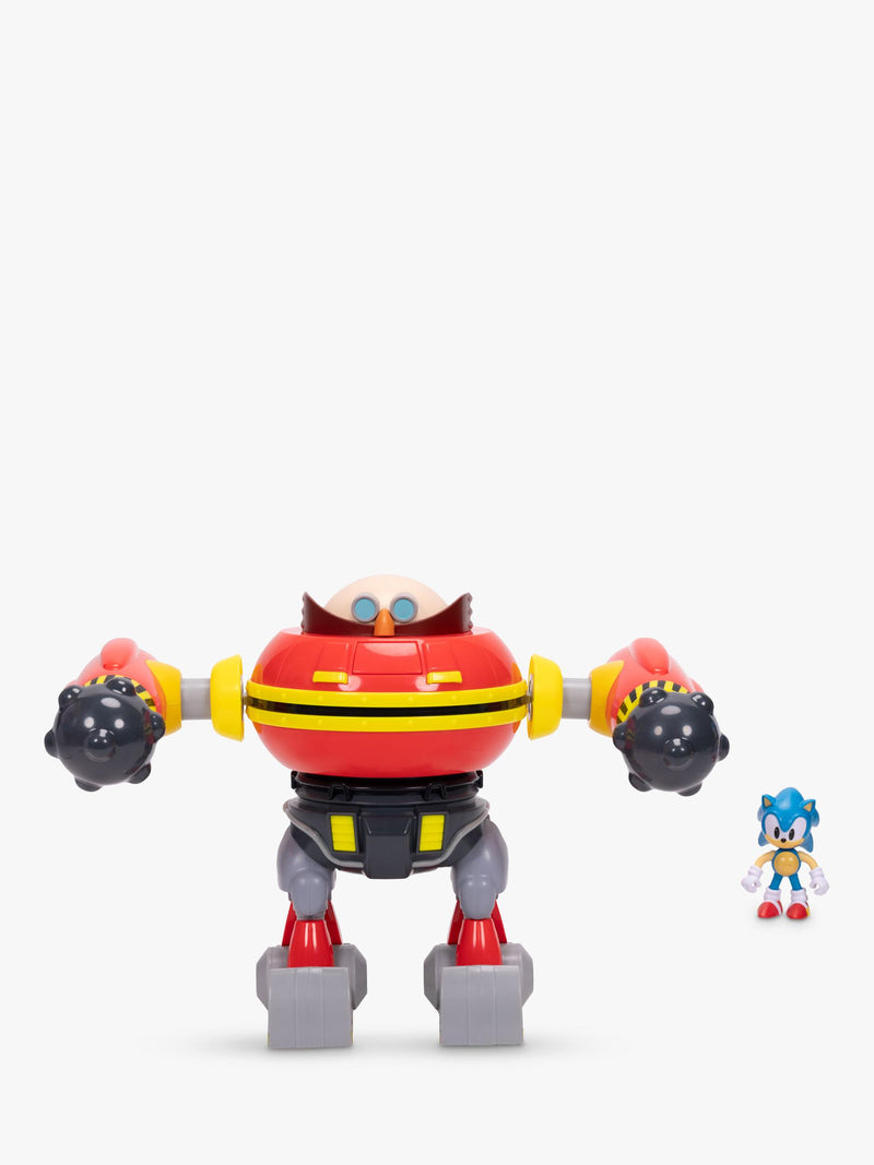 Sonic Hammer Egg Robot 9-inch playset - British product