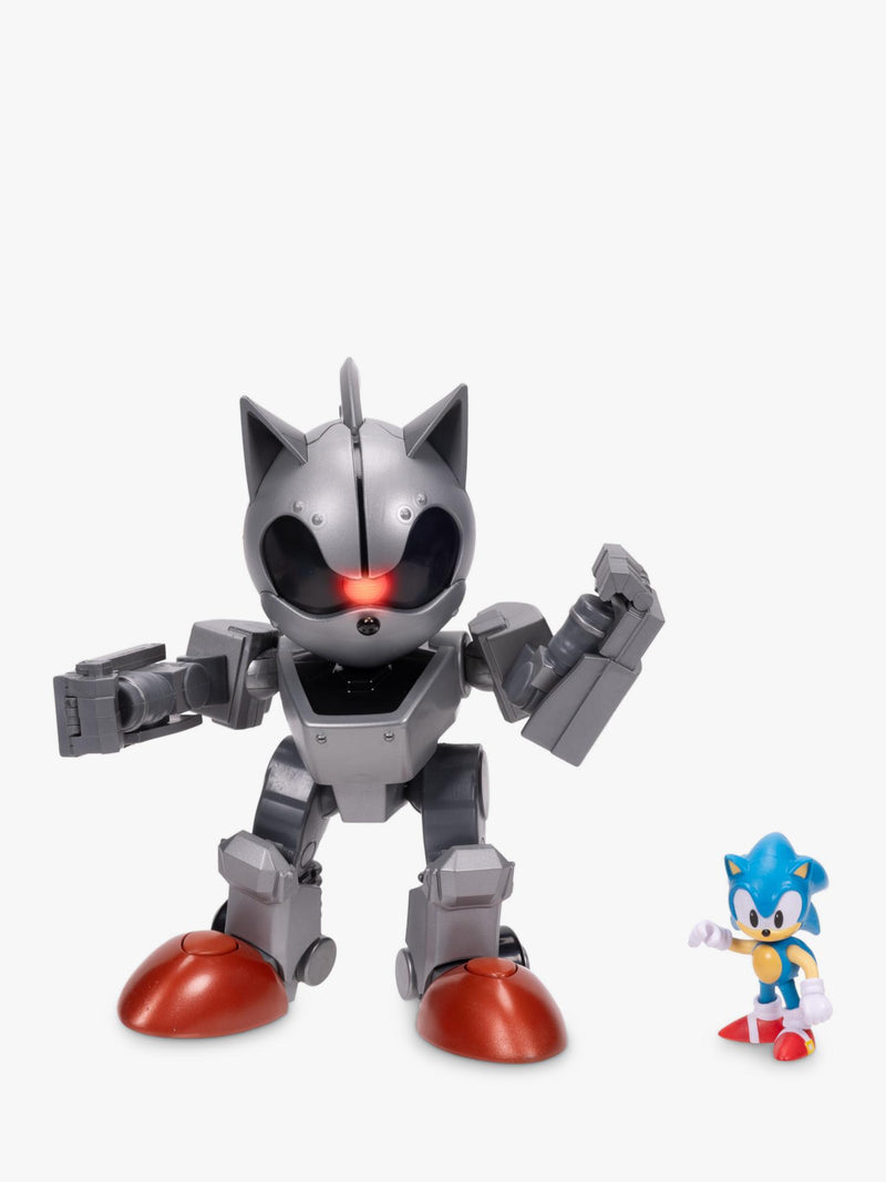 Sonic Mecha Sonic robot action figure playset 8-inch, imported from the UK