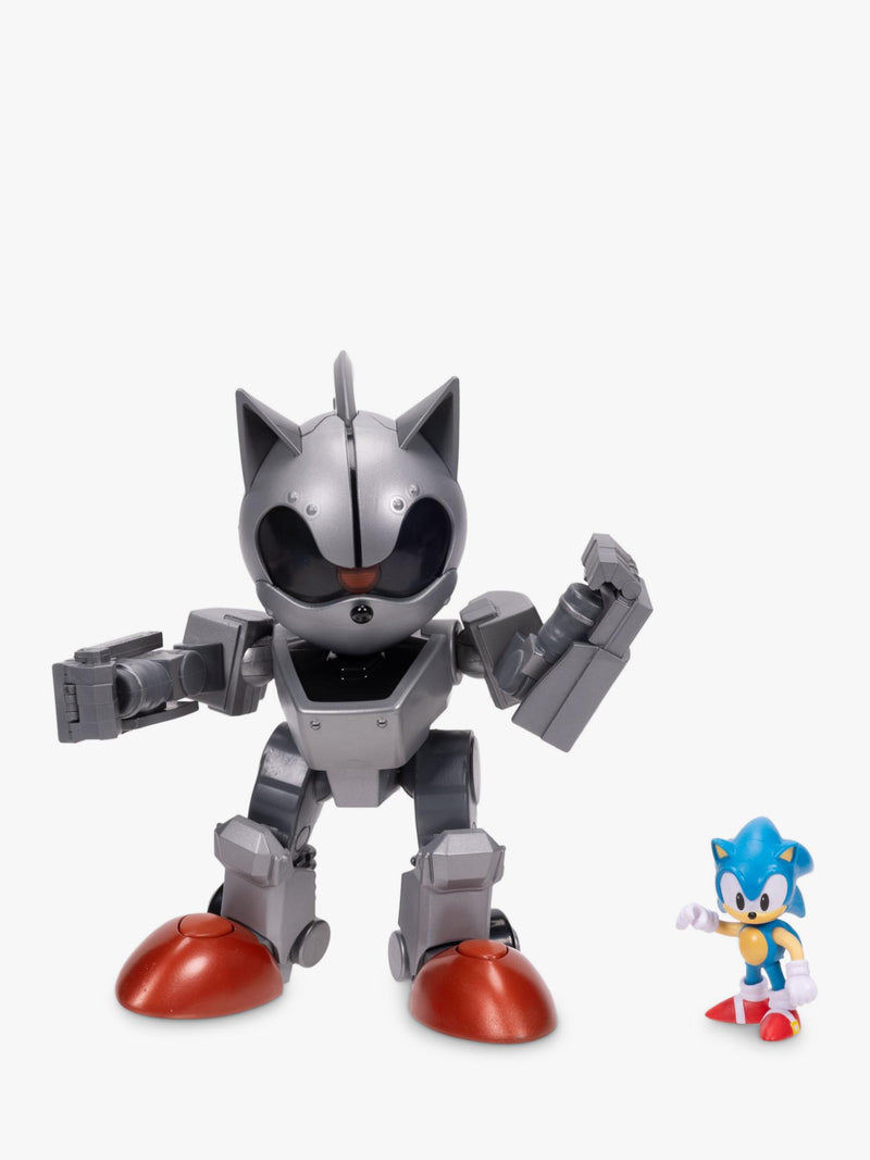 Sonic Mecha Sonic robot action figure playset 8-inch, imported from the UK