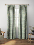 William Morris At Home Double Bough curtains and roman blind Bluebird (British brand)