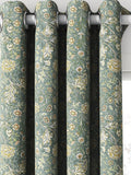 William Morris At Home Double Bough curtains and roman blind Bluebird (British brand)