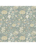 William Morris At Home Double Bough curtains and roman blind Bluebird (British brand)