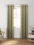 William Morris At Home Fruit curtains in Lichen, UK version
