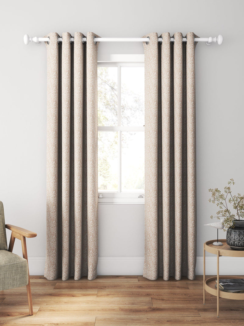 William Morris At Home made to measure Willow Bough brick curtains - British product