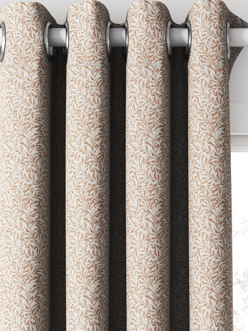 William Morris At Home made to measure Willow Bough brick curtains - British product