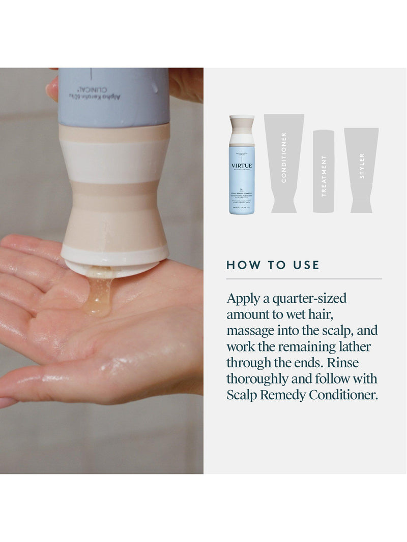 Virtue Scalp Remedy Shampoo 240ml - British product