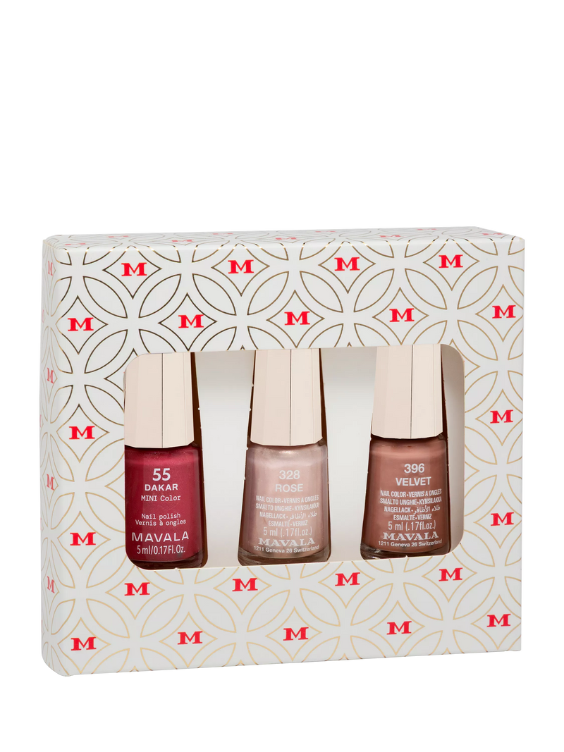Mavala Mini Nail Colour Trio 3x5ml - British product