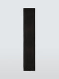 John Lewis Twill Scarf rectangular accessory with fringing (British brand)