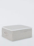 John Lewis stripe zipped storage bag medium (British brand)