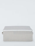 John Lewis stripe zipped storage bag medium (British brand)