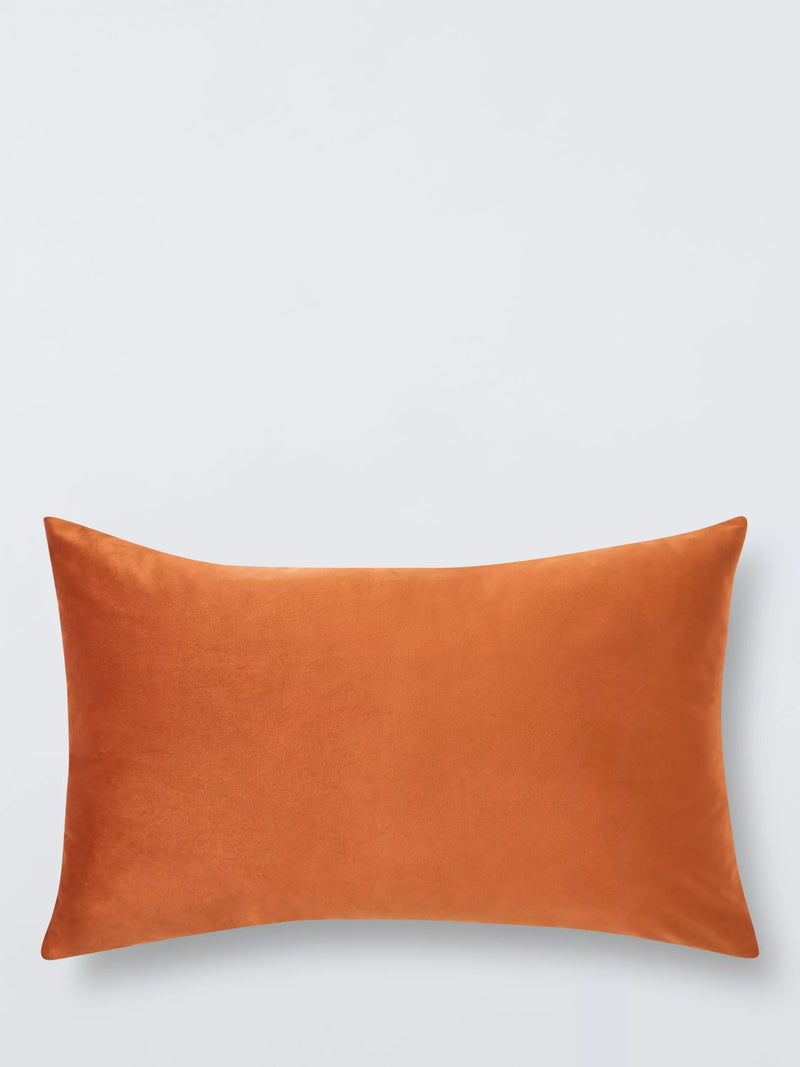 John Lewis Rectangular Velvet Scatter Cushion 35x55cm