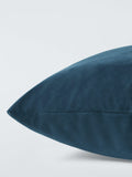 John Lewis square velvet cushion 45x45cm, imported from the UK