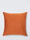 John Lewis square velvet cushion 45x45cm, imported from the UK