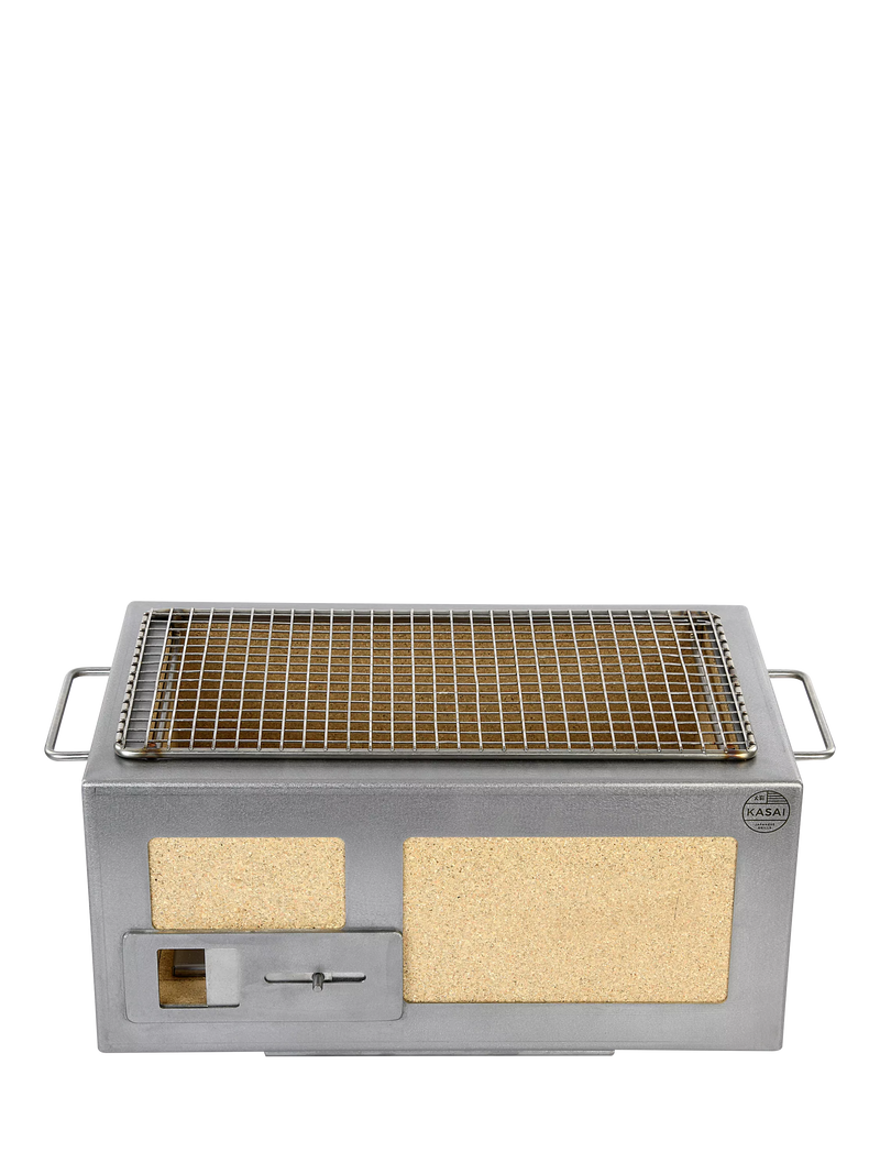 Kasai Konro Grill charcoal BBQ compact, imported from the UK