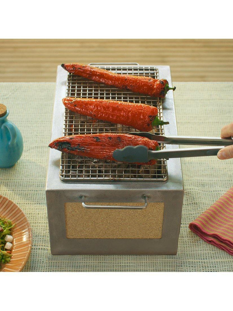 Kasai Konro Grill charcoal BBQ compact, imported from the UK