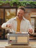 Kasai Konro Grill charcoal BBQ compact, imported from the UK