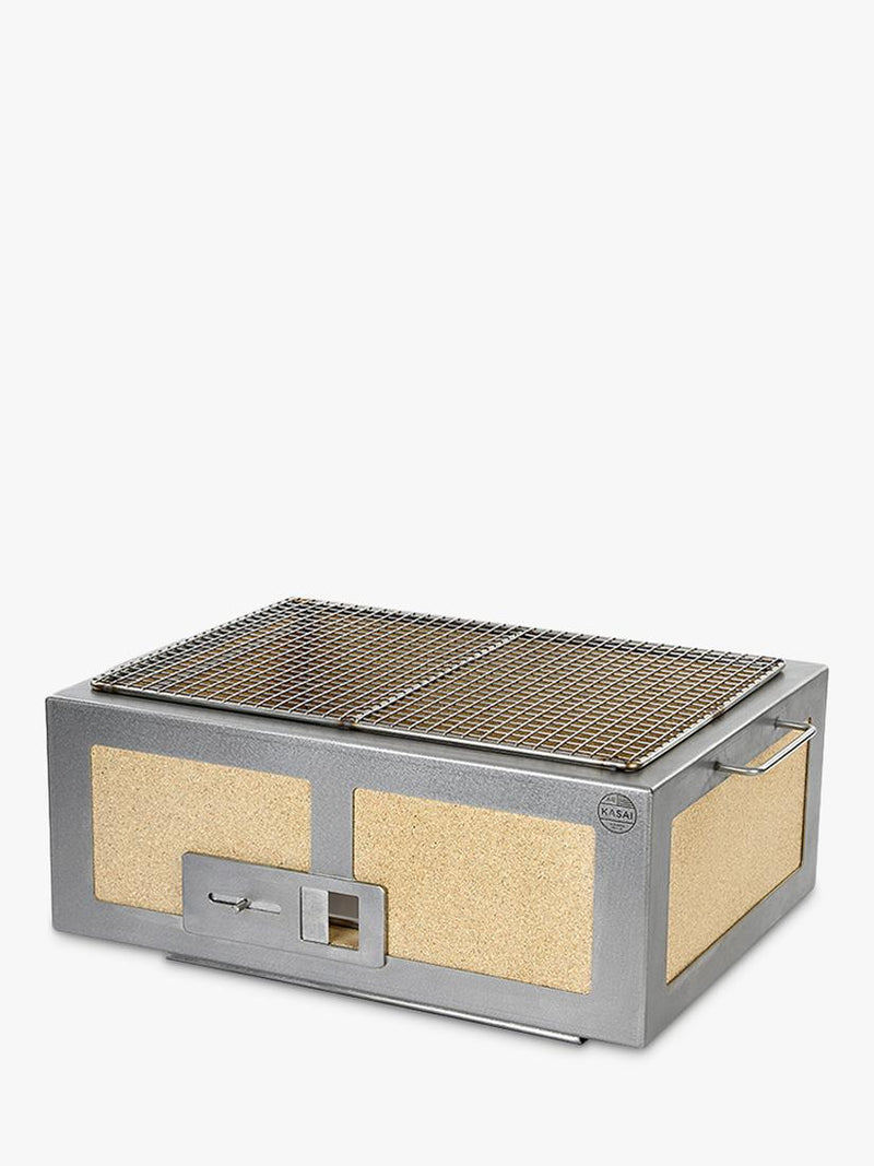 Kasai Konro Grill Medium tabletop charcoal BBQ, UK version