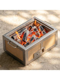 Kasai Konro Grill Medium tabletop charcoal BBQ, UK version