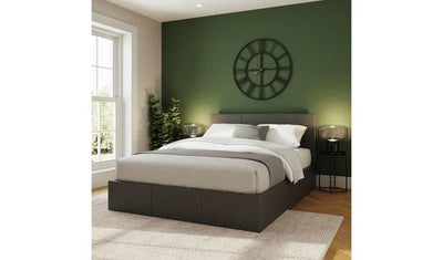 Argos GFW End Lift Kingsize Fabric Ottoman Storage Bed in Grey- Buy online at McGrocer