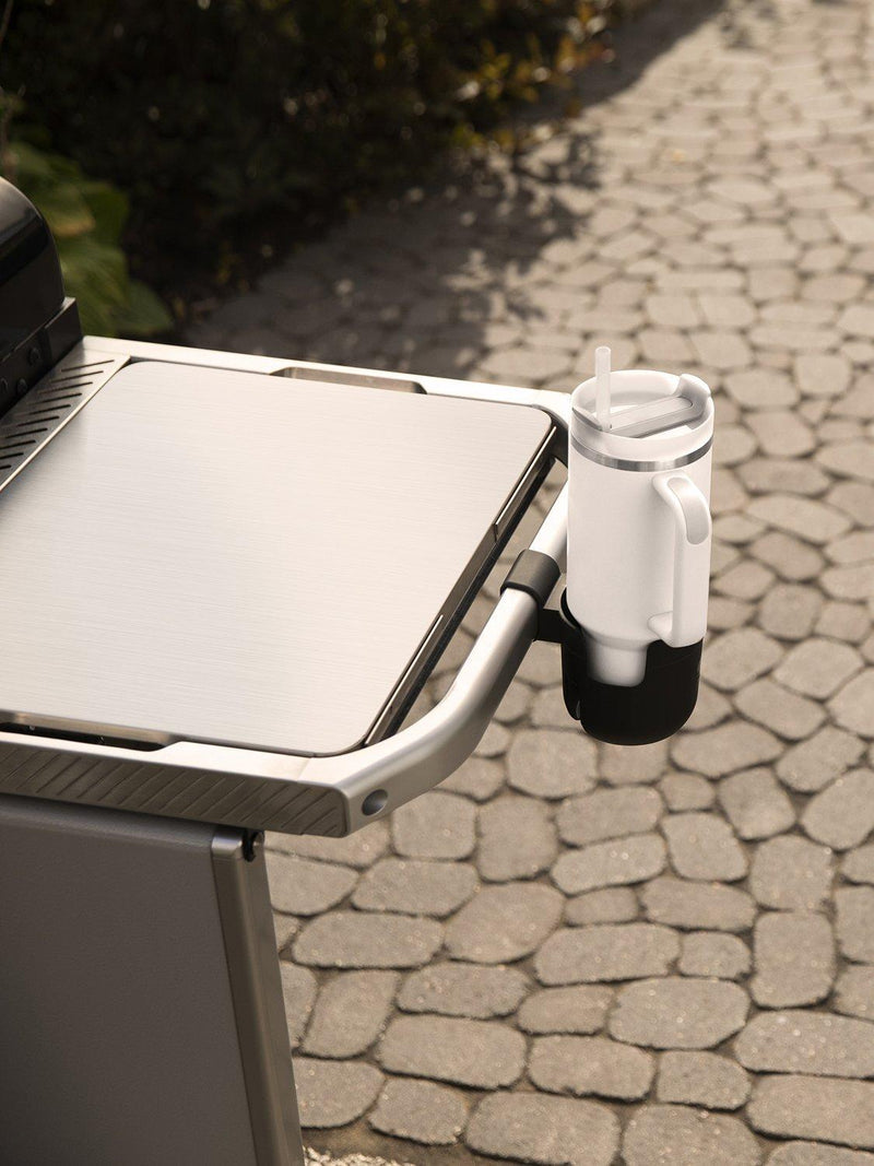 Weber BBQ bottle holder black (British brand)
