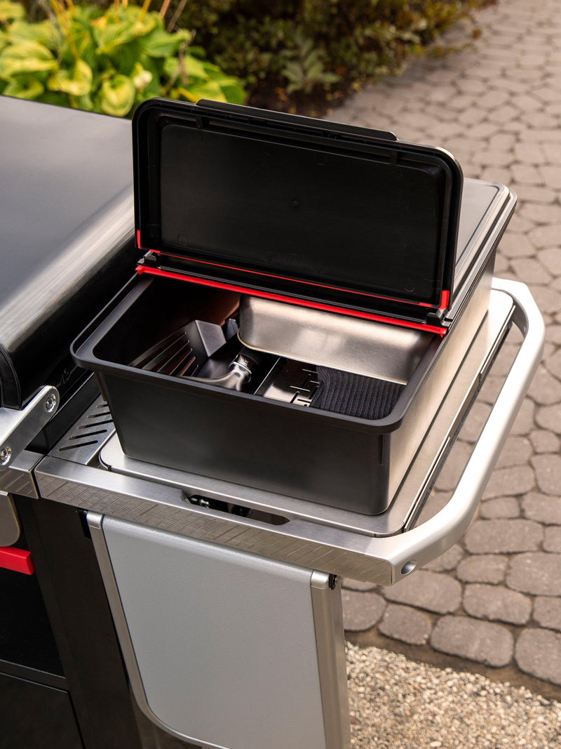 Weber Works storage box black 16.5cm high, UK version