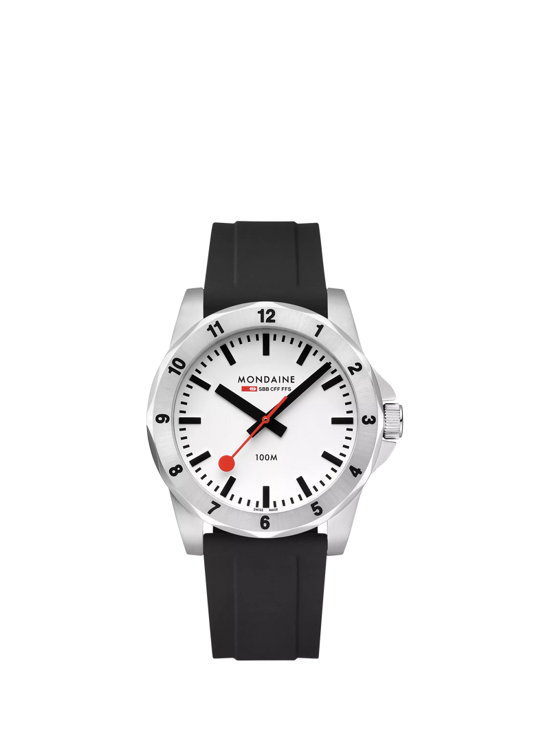 Mondaine Numeri watch 42mm, UK version