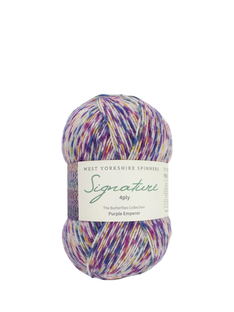 West Yorkshire Spinners Butterflies 4 Ply Knitting Yarn 100g