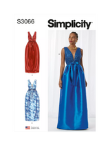 John Lewis Simplicity Misses' Special Occasion Gown Sewing Pattern S3066- Buy online at McGrocer