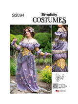 John Lewis Simplicity Misses' Fantasy Costume Sewing Pattern S3094- Buy online at McGrocer